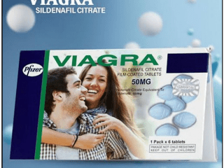 Original Pfizer Viagra 50mg - 6 Tablets